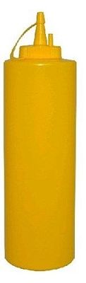 Дозатор для соусов, пластик MG 375мл цвет Желтый
